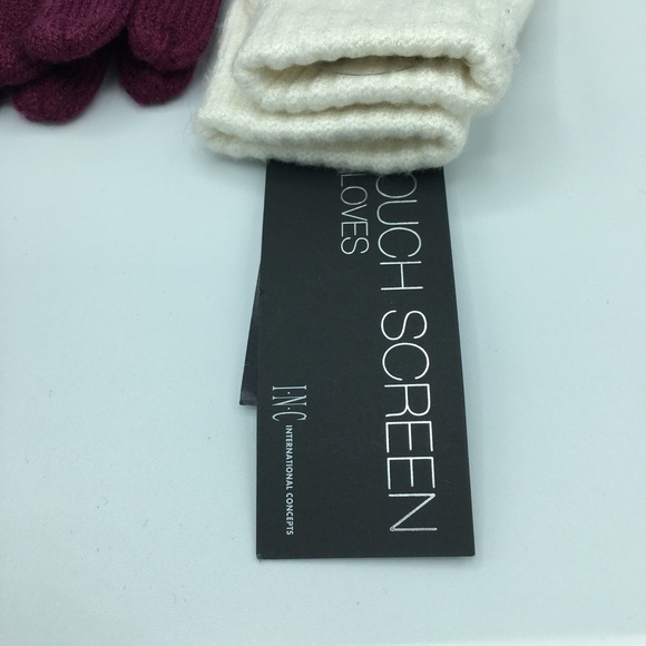 Bundle 3 pairs winter gloves INC Gemstone Tech touchscreen - Picture 9 of 9